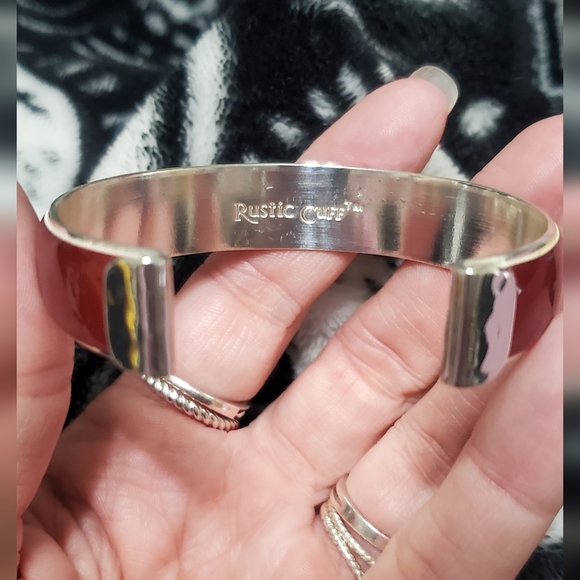 OU Rustic Cuff Art Deco - Picture 2 of 2